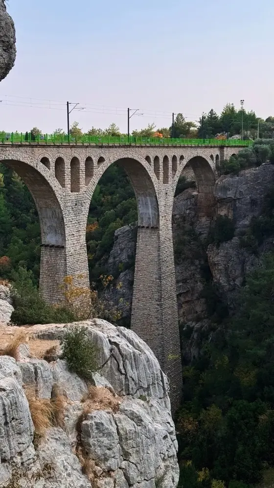 The Varda railway viaduct